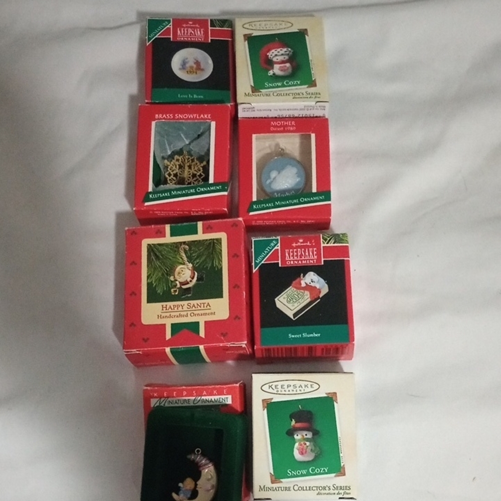 Hallmark Festive Ornament Collection in Red and Green